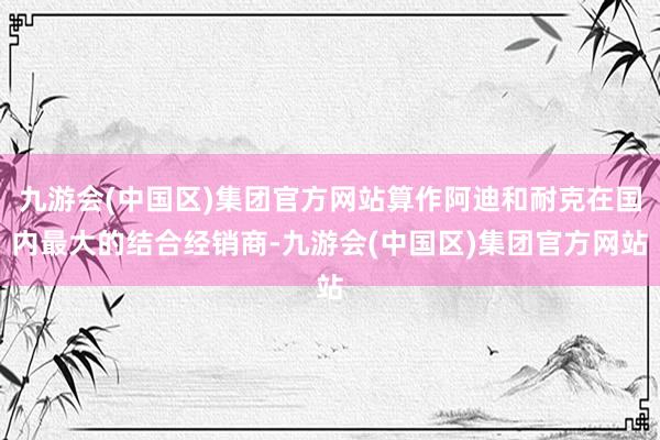 九游会(中国区)集团官方网站算作阿迪和耐克在国内最大的结合经销商-九游会(中国区)集团官方网站